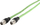 Kabllo industriale M12, 5m, 8 pin, IP, jeshile