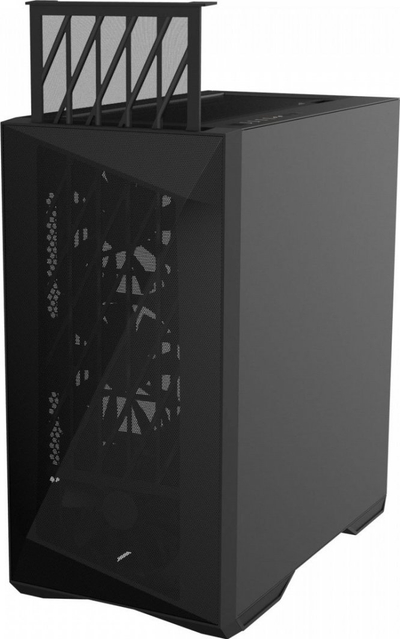 Kasë Zalman Z9 Iceberg ARGB, e zezë, Midi Tower