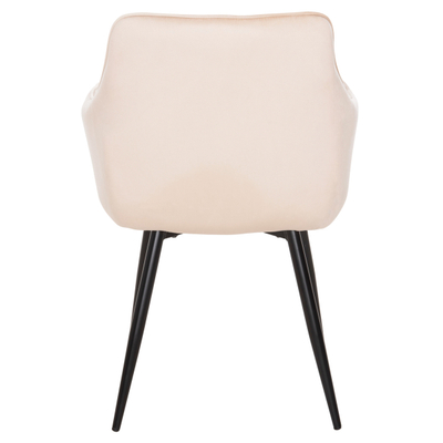 Kolltuk ngrënieje Latrell 57x56x84Hcm (HM8582.05), zezë