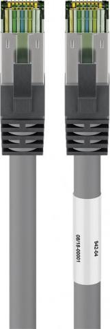 Kabllo rrjeti Wentronic Goobay 55144, CAT 8.1, 25 m, gri