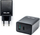 Kokë karikuesi Beline, 1xUSB edhe 1xUSB-C 5A, 18W, e zezë