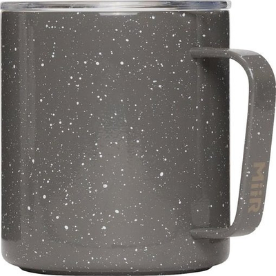 Filxhan kampingu MiiR Enamel Camping Mug, 350 ml, gri me pika të bardha