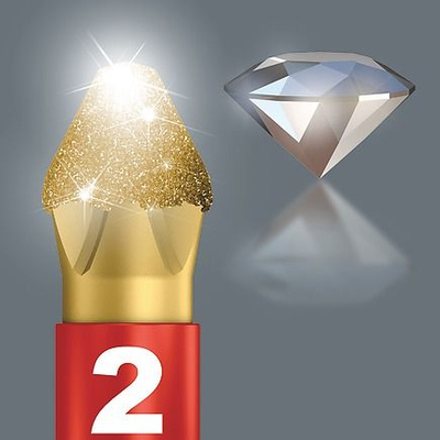 Set biti Wera Bit-Check 30 Diamond 1, 30 copë, me Rapidaptor