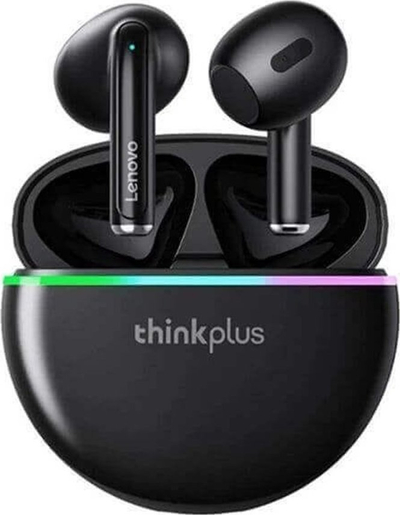 Bluetooth слушалки Lenovo XT97 TWS, двоен HD микрофон, со кутија за полнење, црни