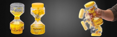 Set pastrimi për grykat Wagner TipClean Container, solucion 200 ml, transparent