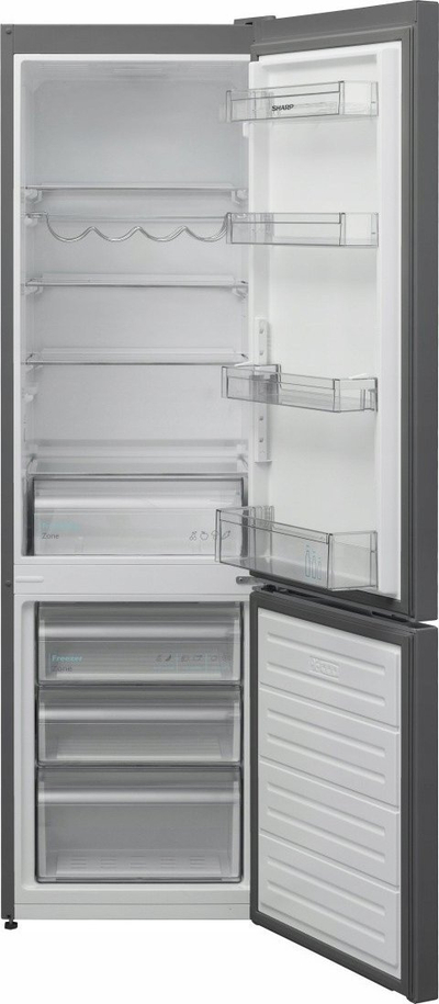 Frigorifer-kongjelues SHARP SJ-FBB05DTXLE, NanoFrost, inox