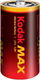 Bateri alkaline Kodak Max C R14, 8400mAh, 1.5V, pako me 2 copë