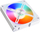 Ventilatorë PC Lian Li UNI FAN AL120, 120mm, RGB, të bardhë, set me 3 copë