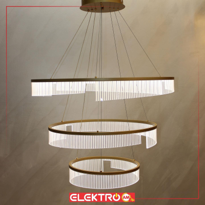 Abazhur LED 77629P - 80-60-40