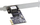 Мрежна карта Longshine LCS-8337TXR2, PCIe x1, 1 Gbit, црна