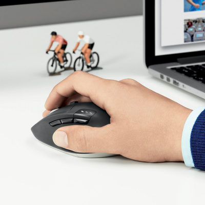 Maus Logitech M720, RF Wireless + Bluetooth, i zi