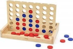 Loja druri Viga 4 in a Row, lojë me mend, për kalamaj 3+