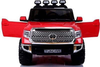 Makina elektrike për kalamaj Toyota Tundra, 12V, 2x45W, e kuqe