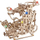 Model druri Ugears Marble Run Tiered Hoist, 315 pjesë, puzzle mekanik, ngjyrë druri natyrale