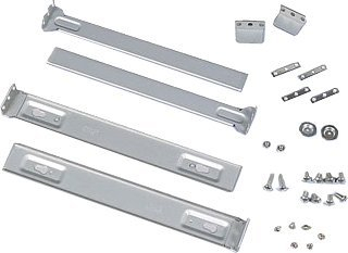 Kasa serveri Intel SR2400, 2U rack-mount, me furnizim redundant 700W, gri metal