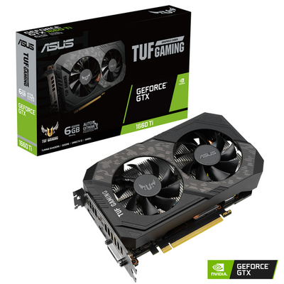Kartelë grafike ASUS TUF Gaming GeForce® GTX 1660 Ti EVO NVIDIA GeForce GTX 1660 Ti 6 GB GDDR6