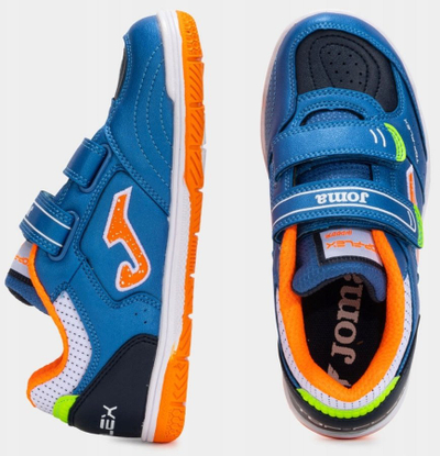 Këpucë futbolli për sallë Joma Top Flex 2504 IN Jr, për kalamaj, blu