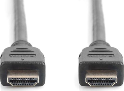 Kabllo Digitus HDMI - HDMI, 2m, e zezë