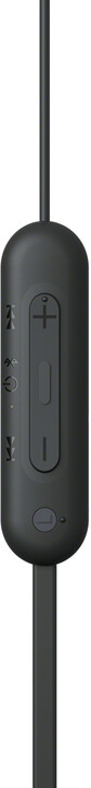 Dëgjuese Sony WI-C100, të zeza