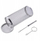 Shportë rrotulluese për skarë Master Grill, tub 9.5cm, gjatësi 30cm, argjendtë