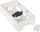Kuti dyfishe montuese Legrand Valena Life LE-754192, mbi sipërfaqe, plastike ABS, e bardhë