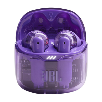 Слушалки JBL Tune Flex Ghost Edition, True Wireless Stereo (TWS), проѕирни / виолетови