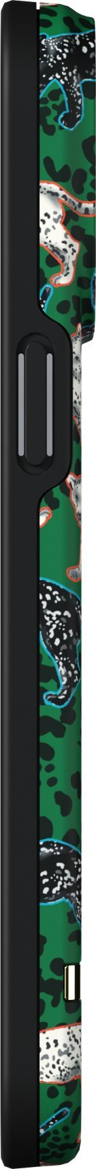 Маска за телефон Леопард за iPhone 13 Pro Max 6.7", дизајн леопард, зелена