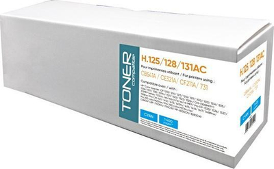 Toner HP 125A Cyan, origjinal, CHPCB541AXN3, blu