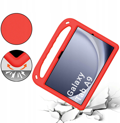 Mbulesë FunColor për tablet Samsung Galaxy Tab A9 8.7, EVA, e kuqe