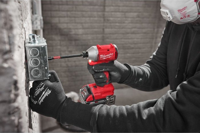 Vidhosëse goditëse Milwaukee M18 BLIDR-0X, 1/4" HEX, 18V, e kuqe