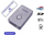 Emulator CD changer Nvox NV1080A, FIAT 8 pin, USB SD AUX, gri