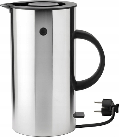 Ibrik elektrik Stelton EM77, 1.5L, çelik inox, argjendtë