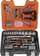 Set veglash Bahco S910, 91 copa, kuti plastike, portokalli