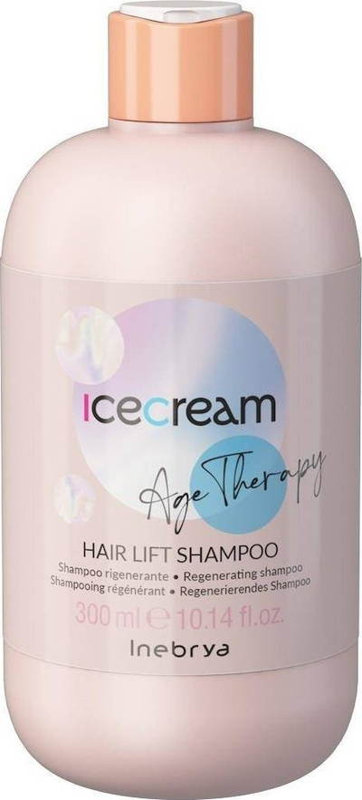 Shampo për flokë Inebrya Ice Cream Age Therapy Hair Lift, për rigjenerim, 300 ml