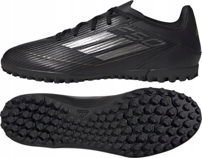 Këpucë futbolli Adidas F50 Club për tapet sintetik, për të rritur, të zeza