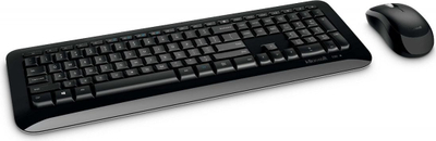 Set Microsoft 850 (PY9-00015), tastierë + maus , të zeza