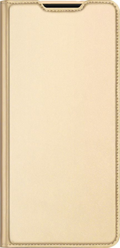 Kufi telefoni Dux Ducis Skin Pro për Samsung Galaxy S22 Plus, lëkurë PU, me qëndrim, ngjyrë gold