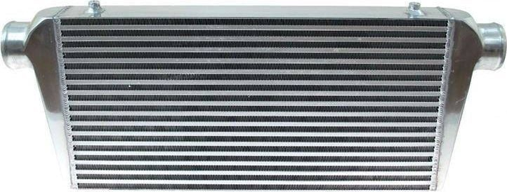 Intercooler universal TURBOWORKS MG-IC-104, metalik, hyrje/dalje anësore, argjendtë