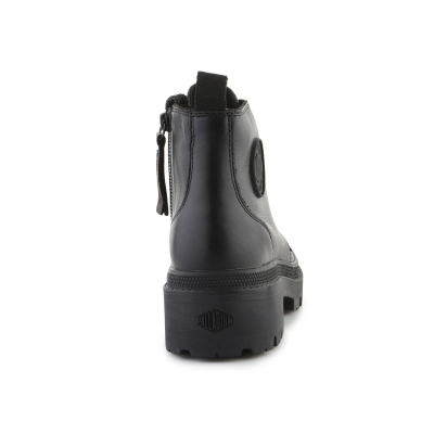 Чизми Palladium Pallabase Leather W 96905-001-M, кожа, за жени, црни
