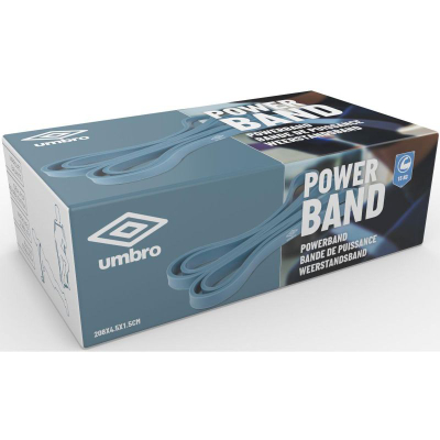 Bandë elastike fitnesi Umbro Resistance Band, 15 kg, blu