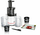 Shtrydhëse e ngadaltë Bosch MESM500W VitaExtract, 150W, 2 sita, e bardhë