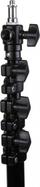 Sistem sfondi Helios Telescopic Background Stand, gjerësi 168-300 cm, lartësi 280 cm, i zi