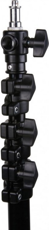 Sistem sfondi Helios Telescopic Background Stand, gjerësi 168-300 cm, lartësi 280 cm, i zi
