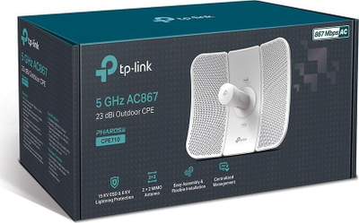 Antena jashtme TP-Link CPE710, 5 GHz, AC867, e bardhë
