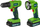 Set kaçavidash elektrike VERTO 20V, Li-Ion, 2 bateri 1.5Ah, jeshile