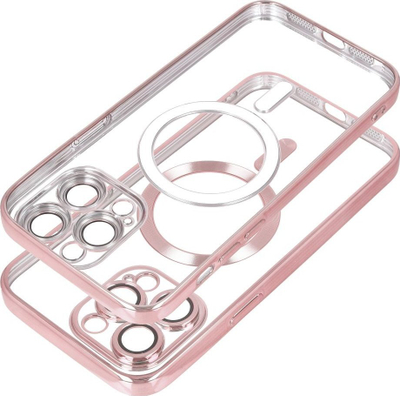 Силиконска футрола MagSafe за iPhone 13 Pro Max, проѕирна