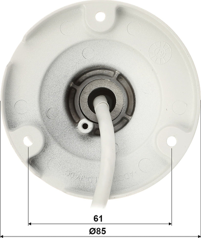 IP камера за сигурност Hikvision DS-2CD2027G2-L, леќа 4mm, бела