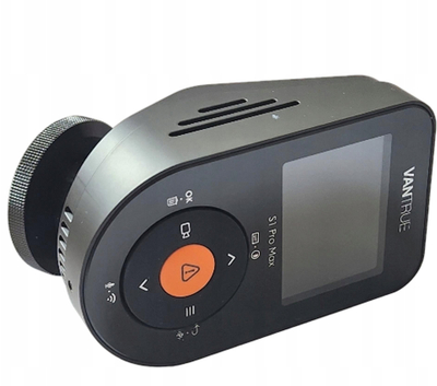 Kamerë makine Vantrue S1 PRO MAX, 4K përpara, 4K mbrapa, e zezë