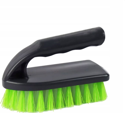 Furçë pastrimi me dorezë, plastike, e madhe, blu