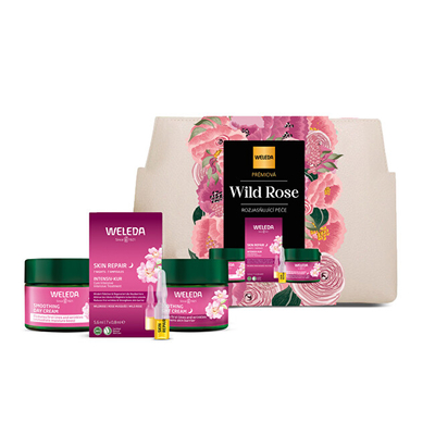 Set dhuratë për kujdesin e lëkurës Weleda “Wild Rose & White Tea”